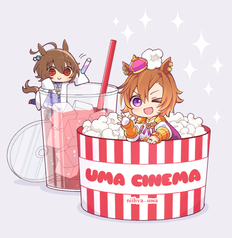 agnes tachyon and t.m. opera o (umamusume) drawn by mopiwo