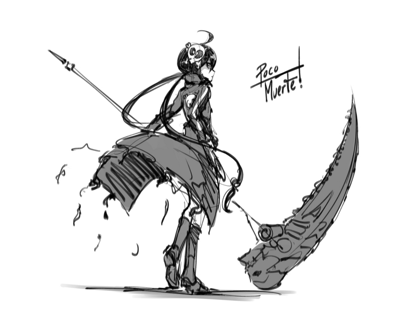 poco muerte and fernandez (fearless night) drawn by pas_(paxiti)