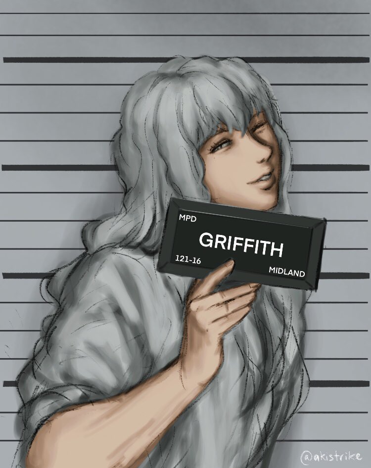 griffith (berserk and 1 more) drawn by aki_(akistrike)