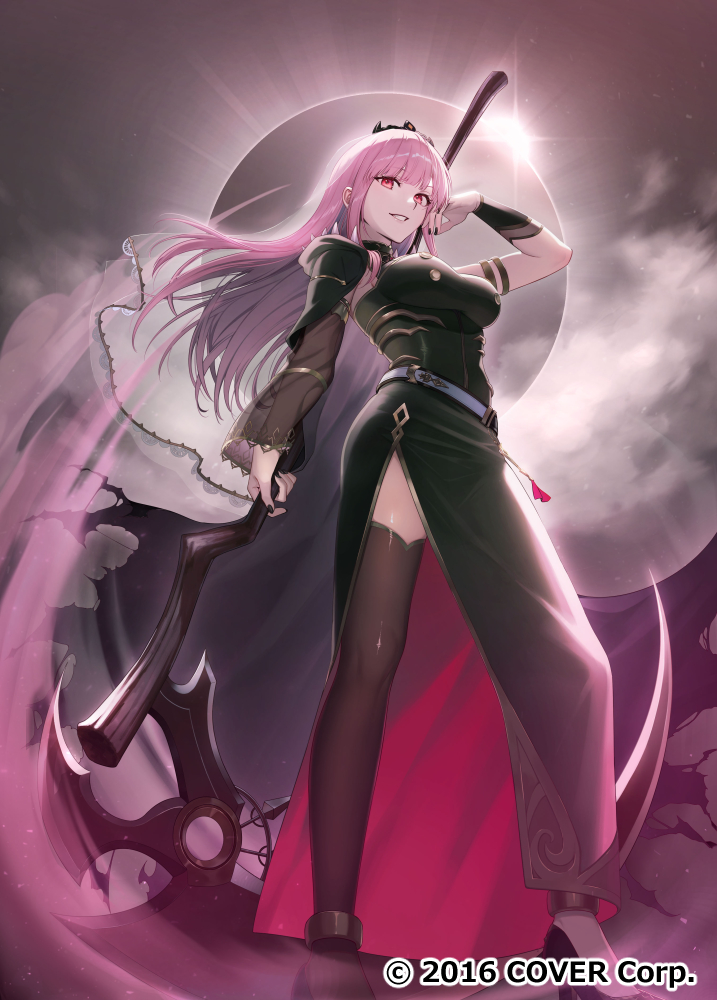 mori calliope (hololive and 1 more) drawn by freestyle18