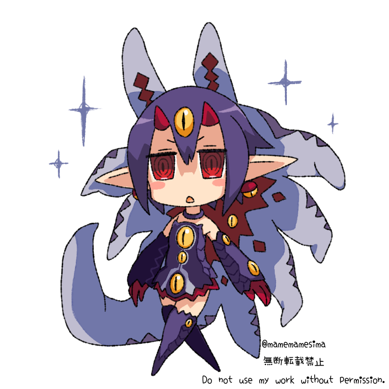 desco (disgaea and 1 more) drawn by mamemamesima