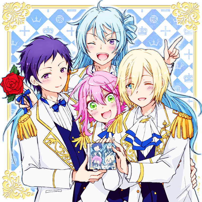 himemiya tori, tenshouin eichi, hibiki wataru, and fushimi yuzuru (ensemble stars!) drawn by tamaki-7kg
