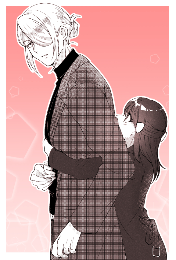 akari and volo (pokemon and 1 more) drawn by mutsumi_ei