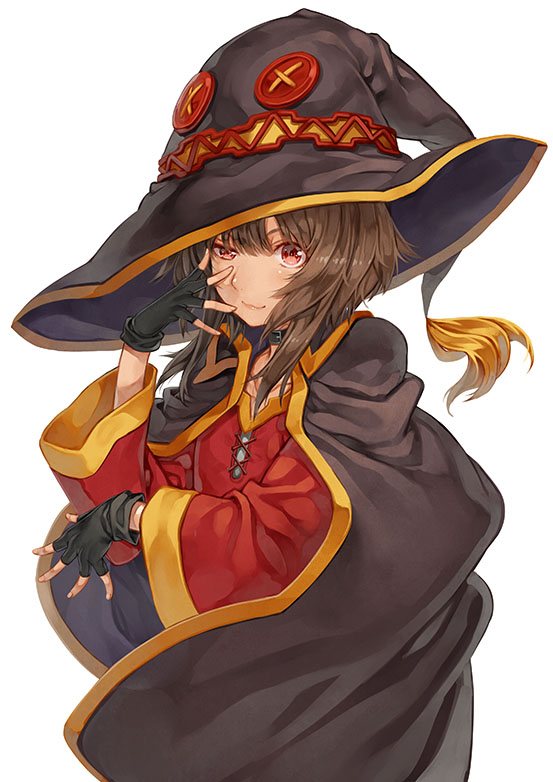 megumin (kono subarashii sekai ni shukufuku wo!) drawn by hagure_keg