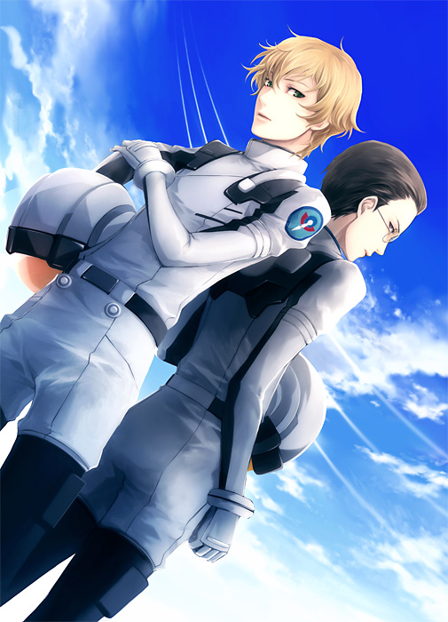 graham aker and howard mason (gundam and 1 more) drawn by teddy_(artist)