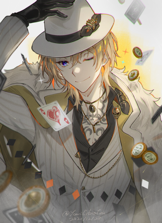 luca kaneshiro (nijisanji and 1 more) drawn by youmicitrustea