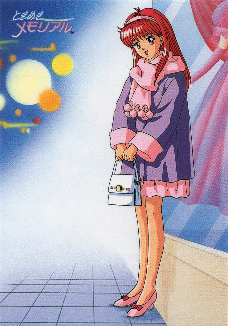 fujisaki shiori (tokimeki memorial and 1 more) drawn by shopyun