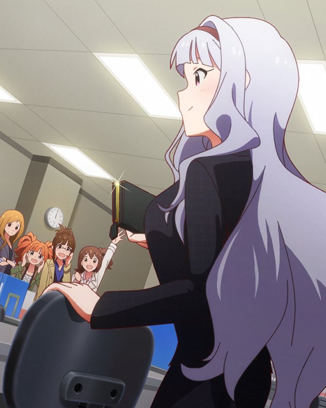 shijou takane, takatsuki yayoi, akizuki ritsuko, kasuga mirai, and momose rio (idolmaster and 1 more)