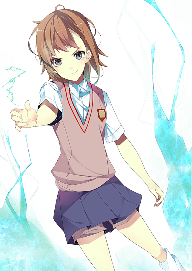 misaka mikoto (toaru majutsu no index and 1 more) drawn by koba
