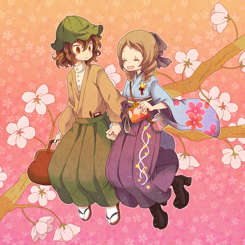 shindou takuto and yamana akane (inazuma eleven and 1 more) drawn by uppi