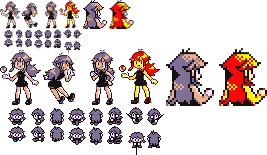 green (pokemon and 1 more) drawn by ghost-missingno
