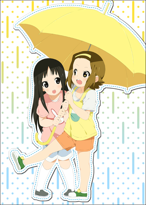 akiyama mio and tainaka ritsu (k-on!) drawn by mizuki_makoto