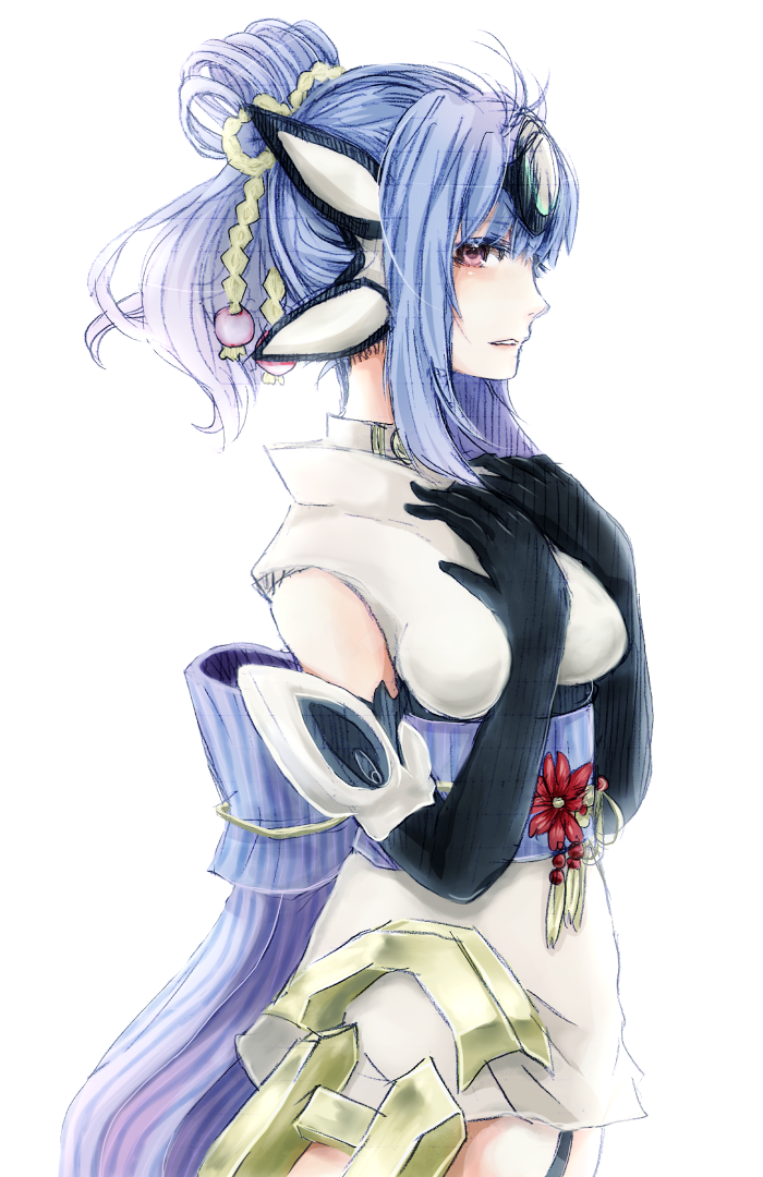 kos-mos and kos-mos ver. 4 (xenosaga and 1 more) drawn by haruto_yuki