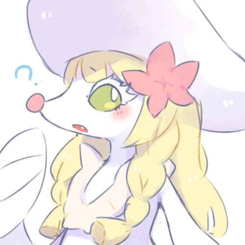 lillie and primarina (pokemon and 2 more) drawn by lovewolf5122