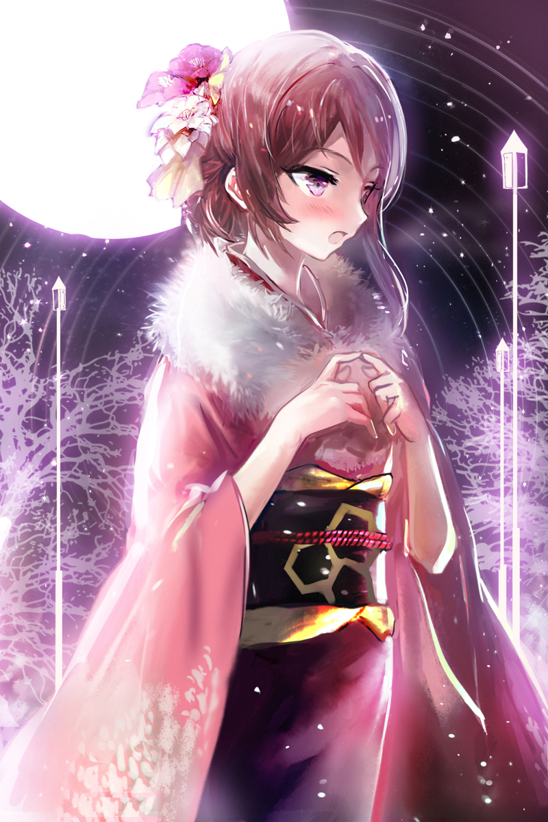 nishikino maki (love live! and 1 more) drawn by juexing_(moemoe3345)