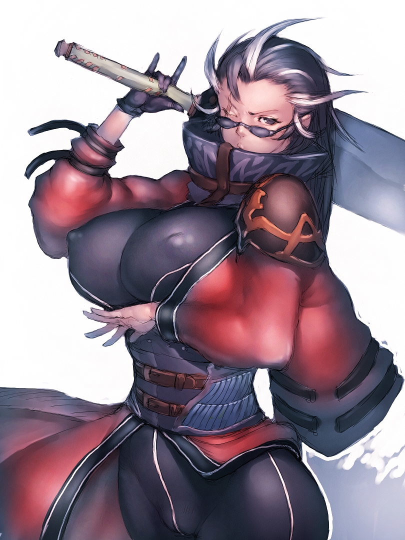auron (final fantasy and 1 more) drawn by fumio_(rsqkr)