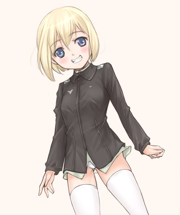 erica hartmann (world witches series and 1 more) drawn by kanda_aya