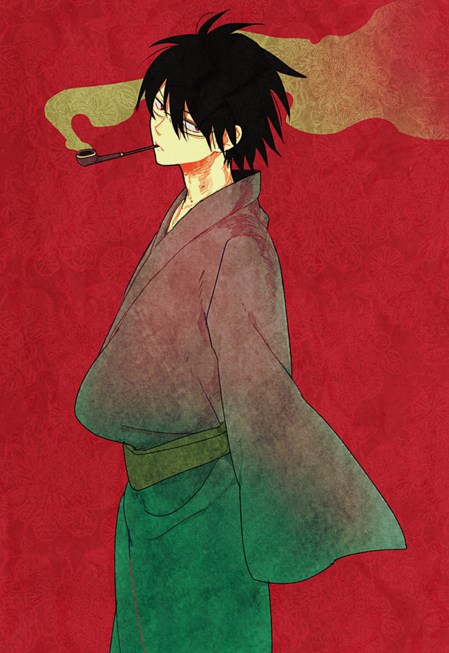 itoshiki nozomu (sayonara zetsubou sensei) drawn by kimidori_(mb4)