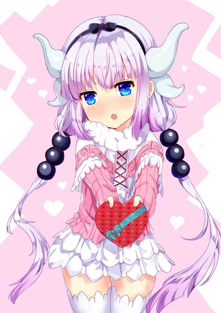 kanna kamui (kobayashi-san chi no maidragon) drawn by xephonia