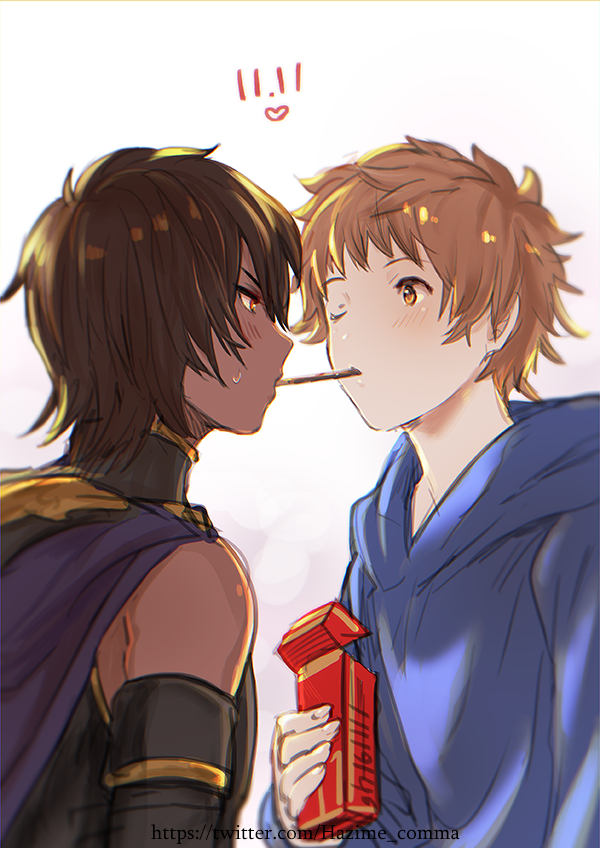 gran, fighter, and jamil (granblue fantasy) drawn by hajime_(gitoriokawaii)