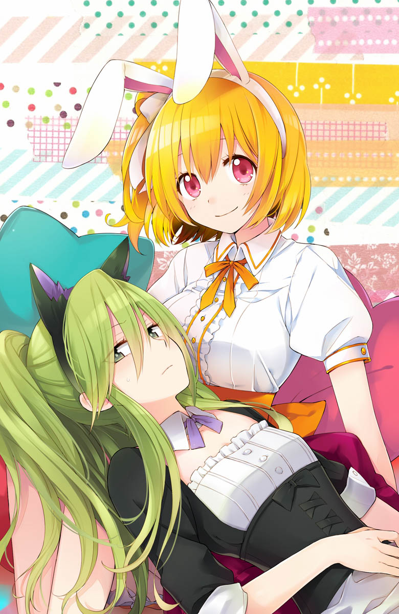kido tsubomi and kisaragi momo (kagerou project) drawn by ocha_(hutuumikan)
