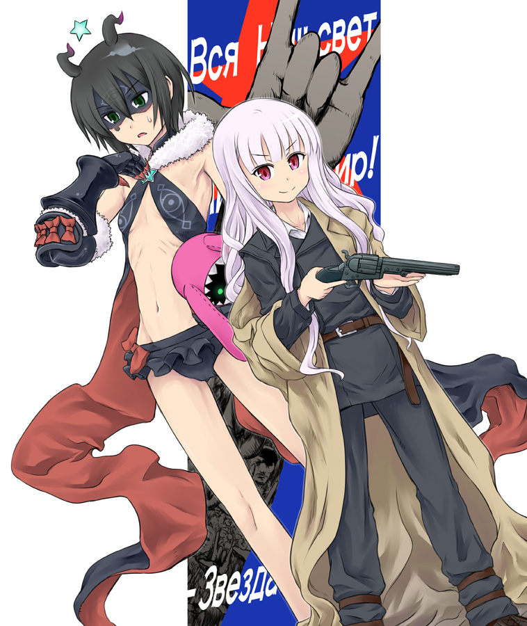 kino, hoshimiya kate, and venera-sama (kino no tabi and 1 more) drawn by tsuyadashi_shuuji