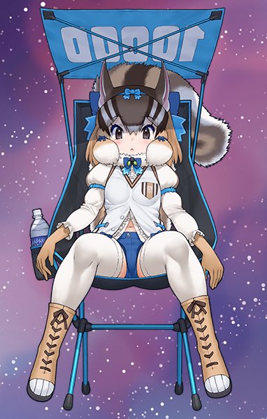 siberian chipmunk (kemono friends and 1 more) drawn by yoshizaki_mine