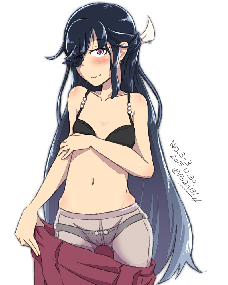 hayashimo (kantai collection) drawn by ru2n131