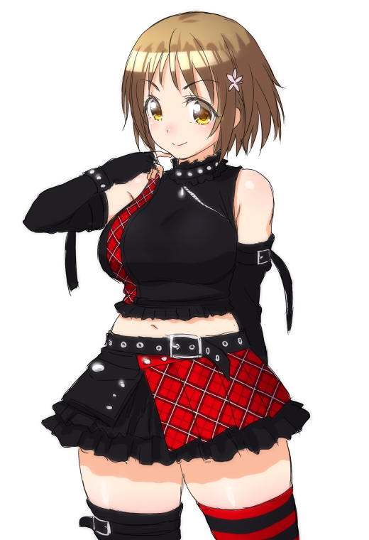 mimura kanako (idolmaster and 1 more) drawn by onsoku_inu