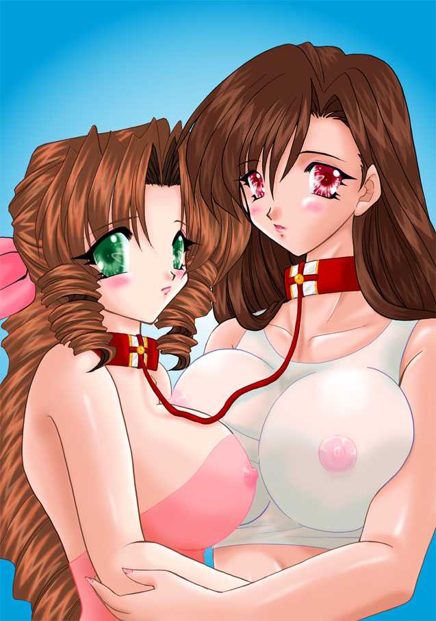 tifa lockhart and aerith gainsborough (final fantasy and 1 more)