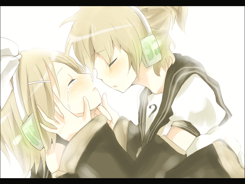 kagamine rin and kagamine len (vocaloid) drawn by mono_(recall)
