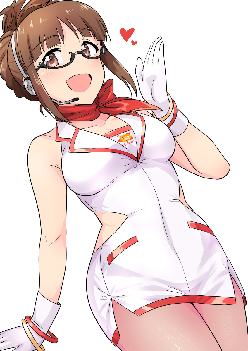 akizuki ritsuko (idolmaster and 1 more) drawn by tsurui