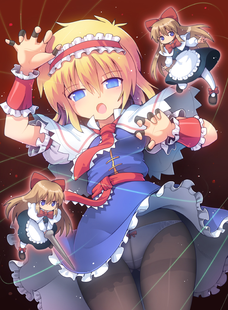 alice margatroid and shanghai doll (touhou) drawn by kurogarasu