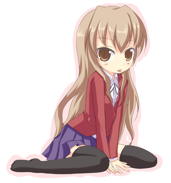 aisaka taiga (toradora!) drawn by kuro_(be_ok)