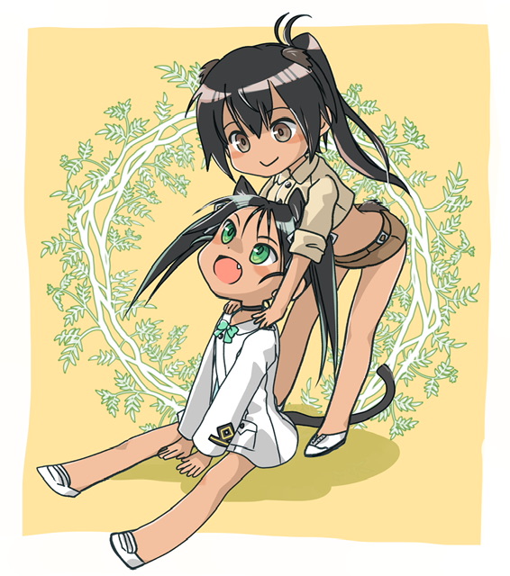 francesca lucchini and manaia matawhaura hato (world witches series and 2 more) drawn by kanai