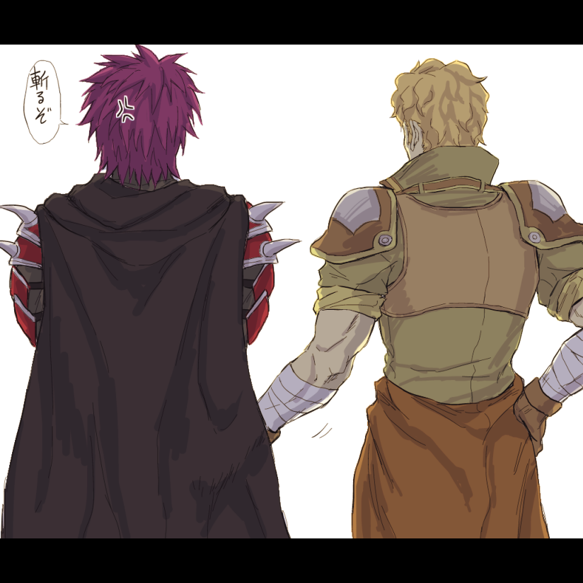 jesse and deen (fire emblem and 1 more) drawn by mihosanno