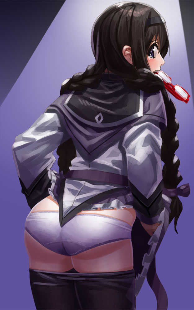 akemi homura (mahou shoujo madoka magica) drawn by tanukimaso