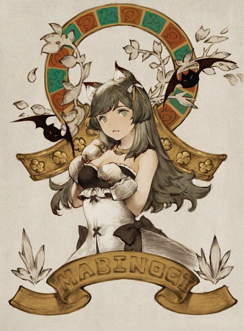player character (original and 1 more) drawn by baiguiyu