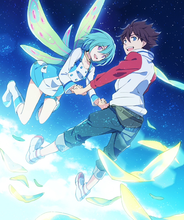 eureka and renton thurston (eureka seven) drawn by kuroemon