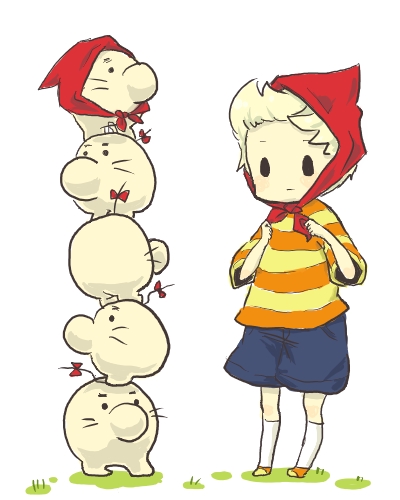 lucas and doseisan (mother and 1 more) drawn by sayu_(sayu19)