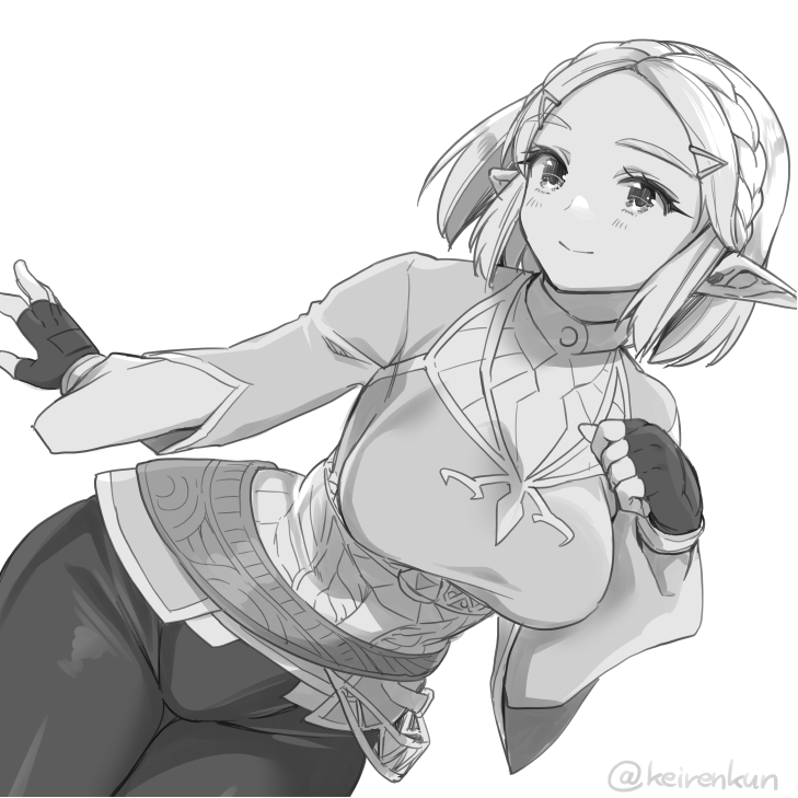princess zelda (the legend of zelda and 1 more) drawn by monbetsu_kuniharu