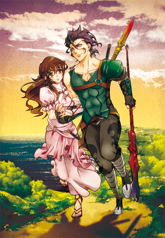 diarmuid ua duibhne and grainne (fate and 1 more) drawn by fabu0405