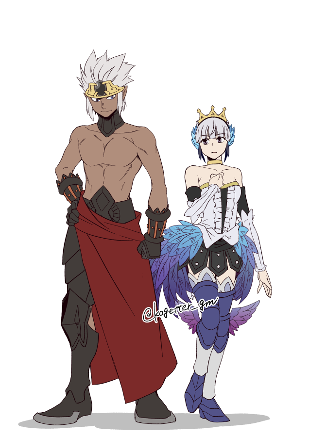 gwendolyn and onyx (odin sphere) drawn by moonlight_0423