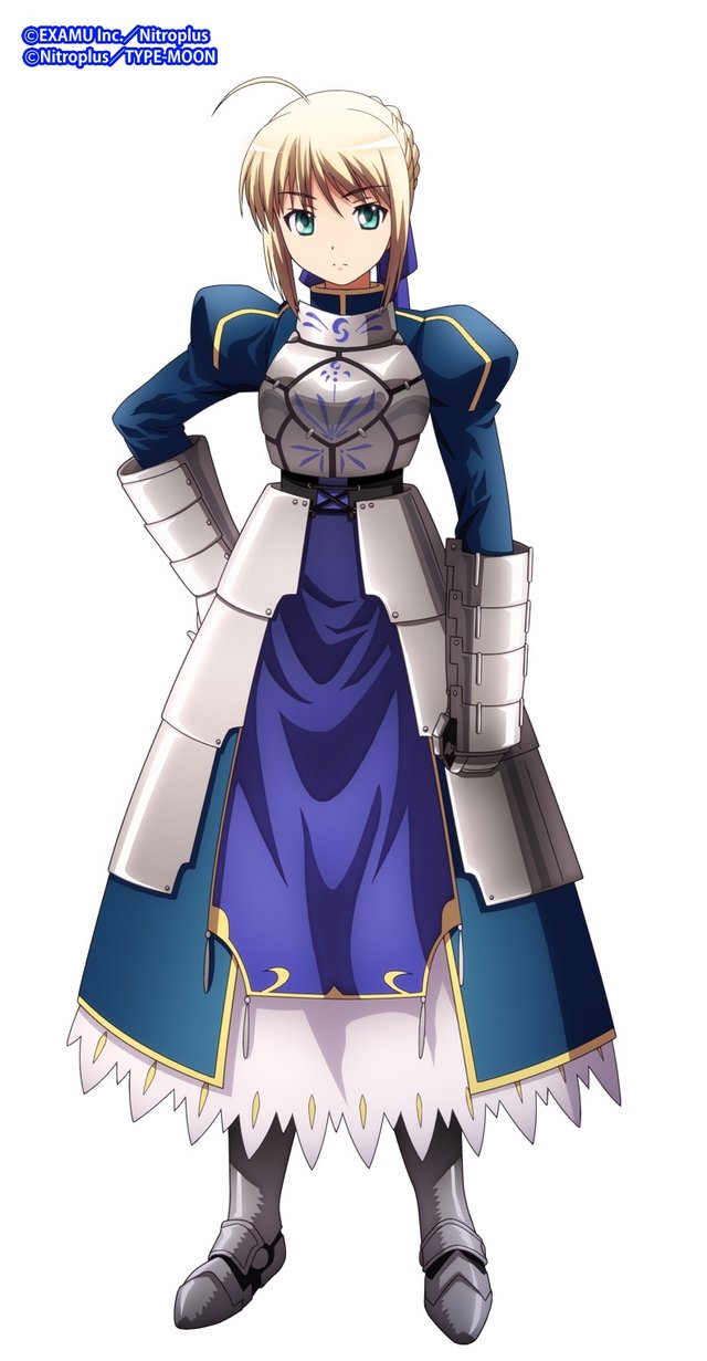artoria pendragon and saber (fate and 4 more)