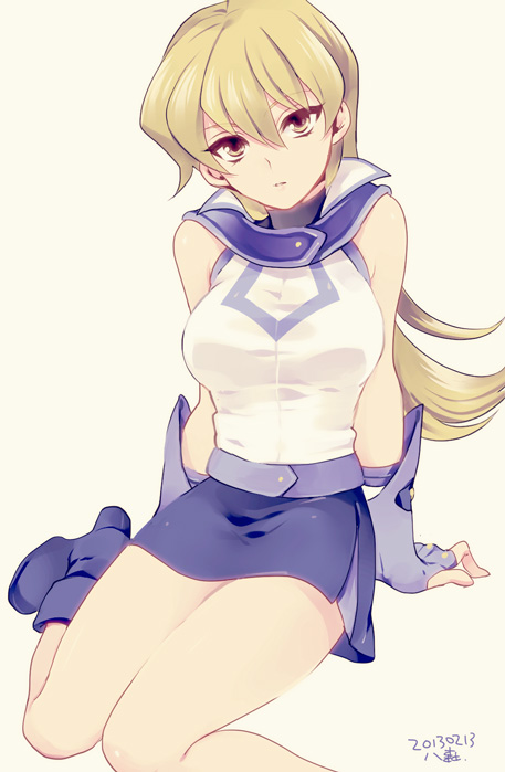 tenjouin asuka (yu-gi-oh! and 1 more) drawn by yamori_(ymrr)