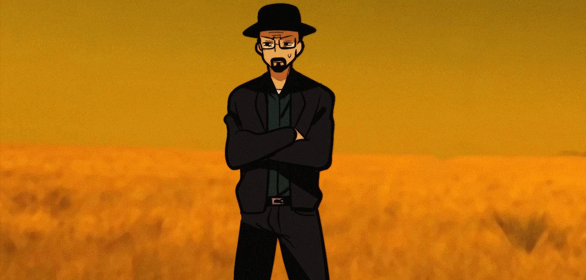 walter white and jesse pinkman (breaking bad) drawn by huyandere