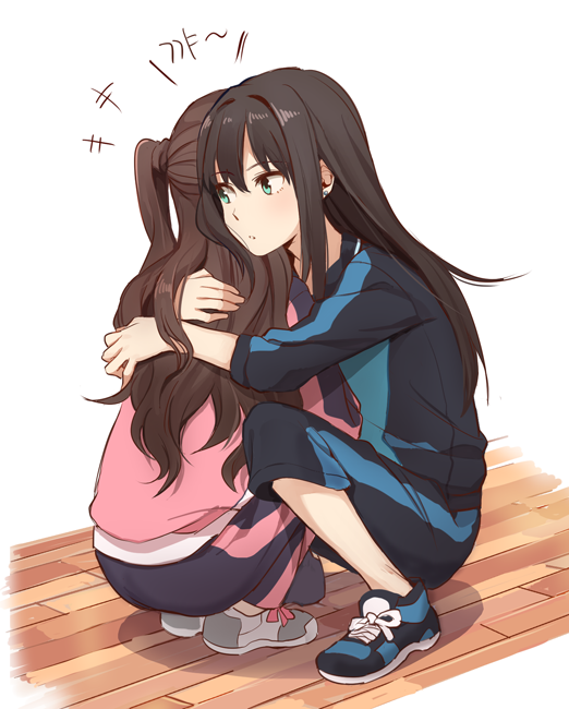 shibuya rin and shimamura uzuki (idolmaster and 1 more) drawn by akni