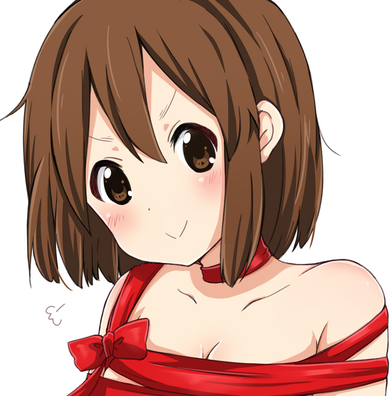 hirasawa yui (k-on!) drawn by ragho_no_erika