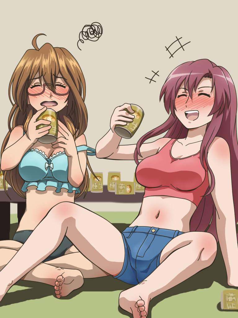 nishikino mayumi and maboro shiki (ryuugajou nanana no maizoukin and 1 more) drawn by awa