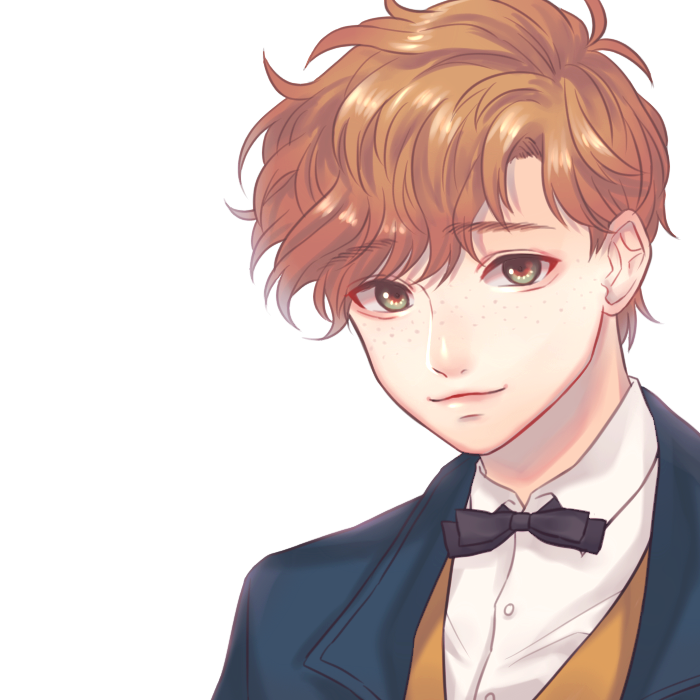 newt scamander (wizarding world and 1 more) drawn by usan93